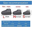 Силіконові бахіли L M S від дощу Waterproof silicone cover shoe, фото 4