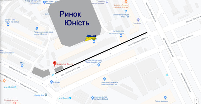 Схема проїзду