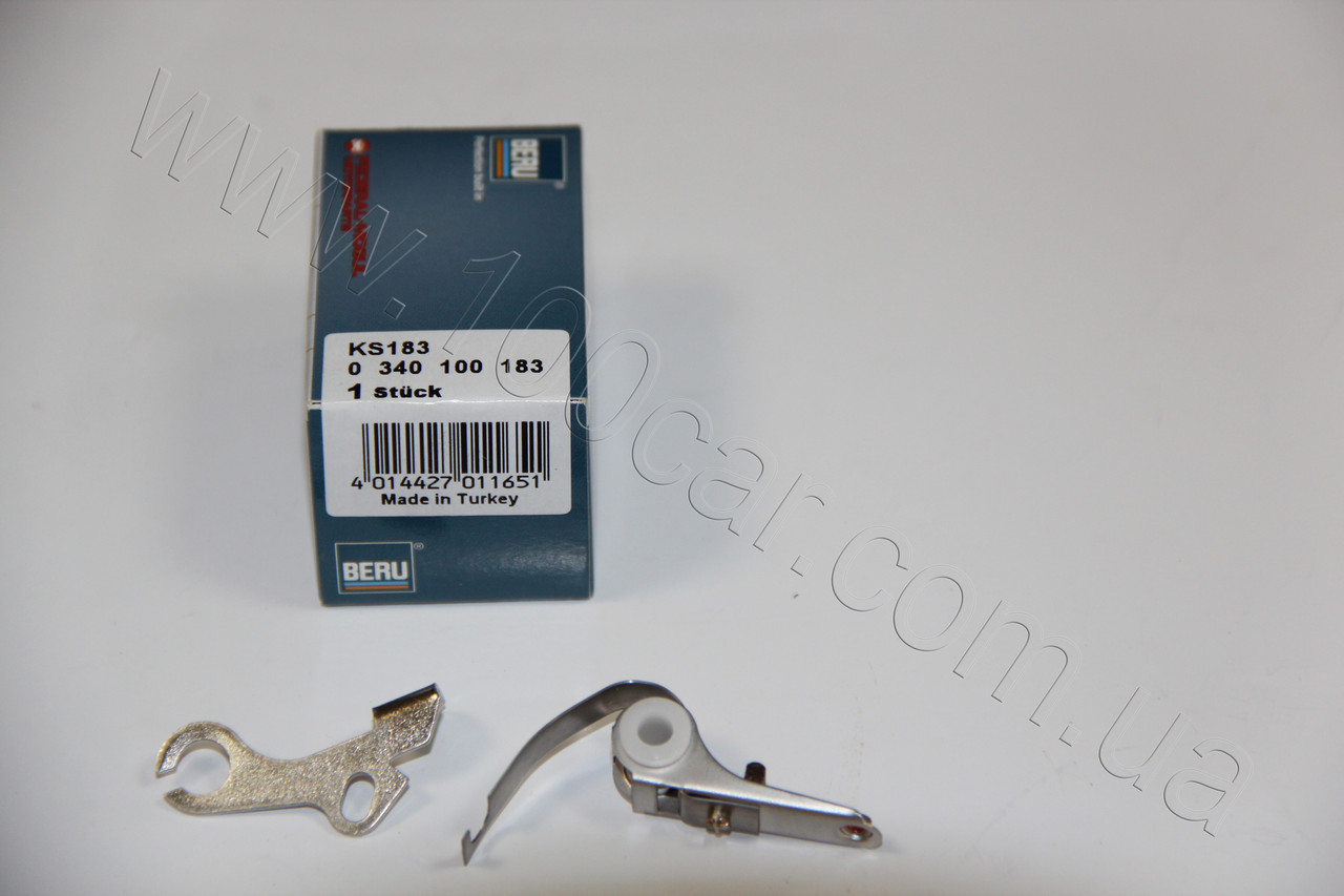 Контактна група, розподільник запалювання Beru KS 183 0340100183 для Automotores Franco-Chilenos, Fiat, Fiat (PL), Samafa (Rch),