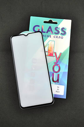 Захисне скло iPhone 14Pro 3D/6D Black 4you, фото 1