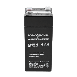 AGM АКУМУЛЯТОРИ LogicPower 4 - 6 V (4.5-14 АН)