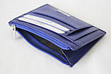 Кредитниця Натуральна Шкіра синя Karya 0022-245, фото 3