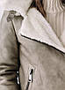 Дублянка авіатор косуха VK оливкова з капюшоном (Арт. LT411-O), фото 6