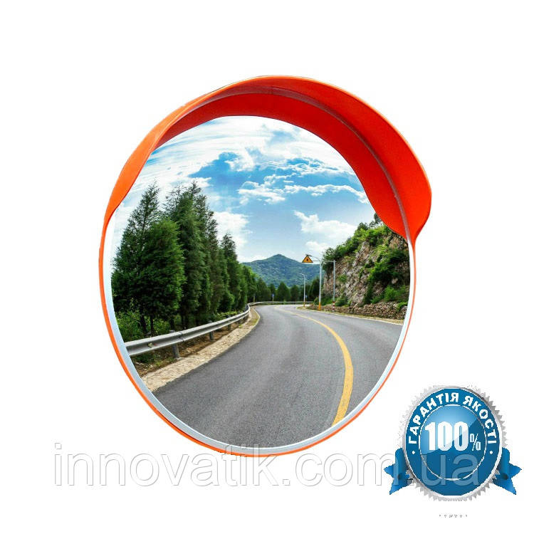Дорожнє сферичне дзеркало UNI 800 cap Megaplast Kladno, фото 1