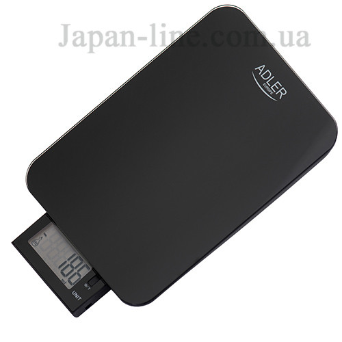 Ваги кухонні Adler AD 3167 black USB