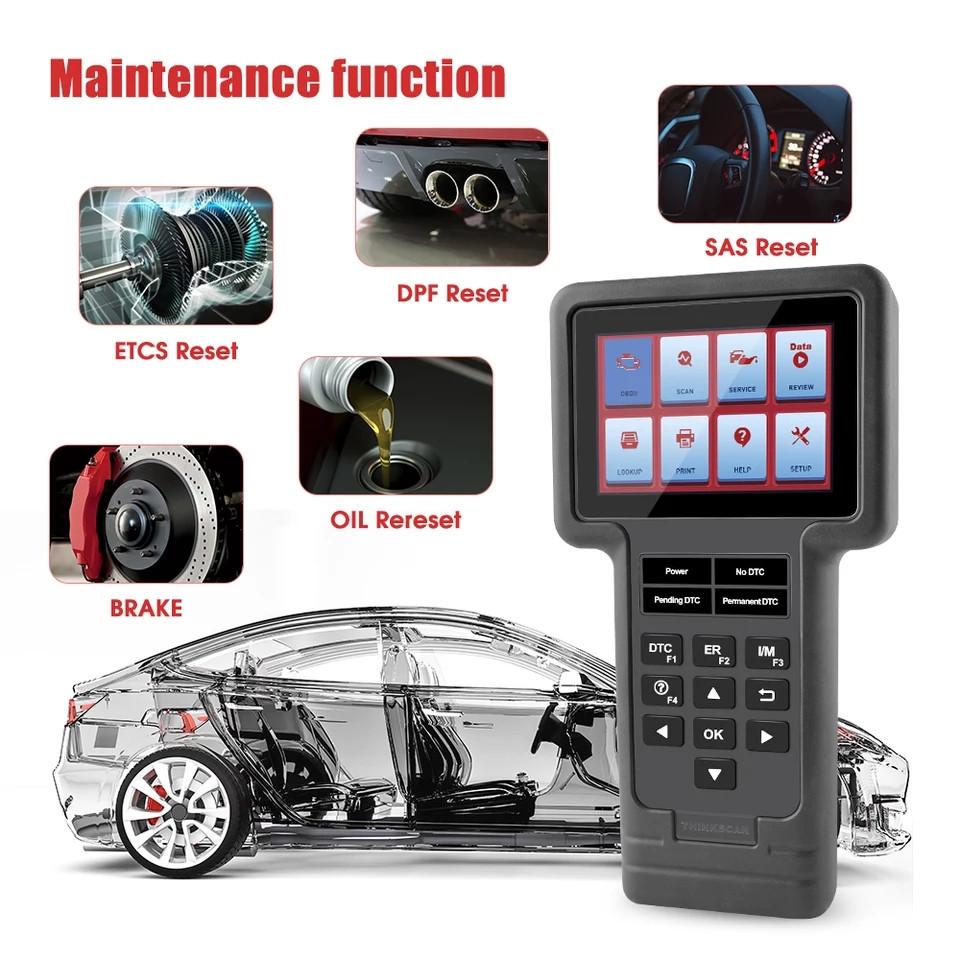 ДІАГНОСТИЧНИЙ АВТОСКАНЕР Thinkscan S BMW Full System EPB/SAS/DPF/ETS/Oil Lamp reset