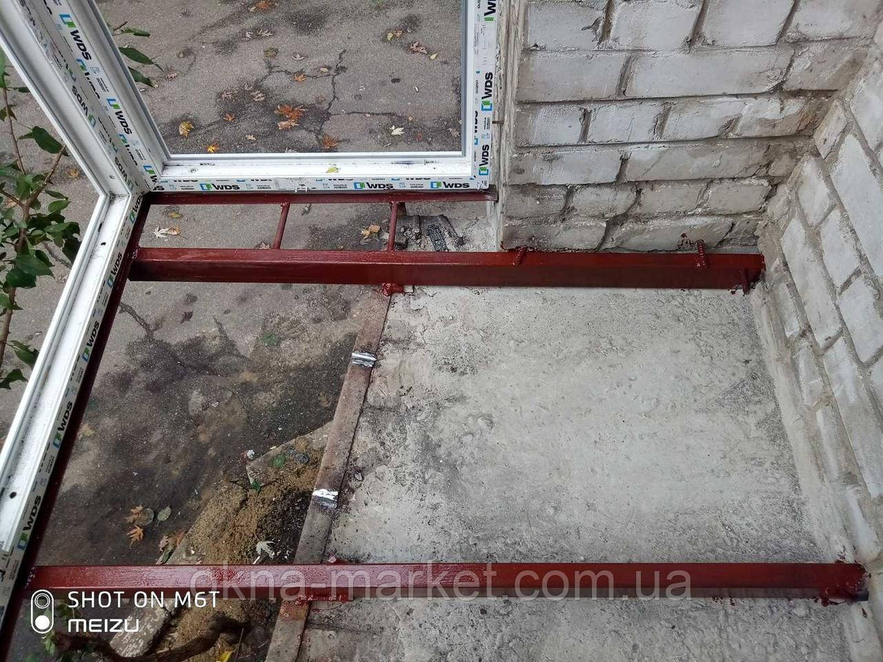 Вынос балкона по полу Киев и пригород - фото 9 - id-p232800
