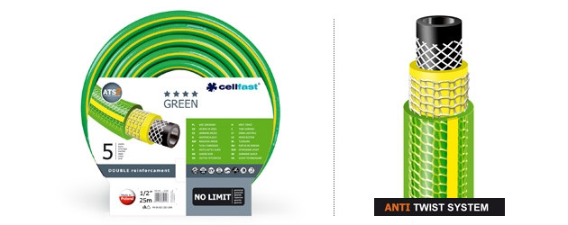 Cellfast Шланг садовий Green 5/8" (15.9 мм) 25 м