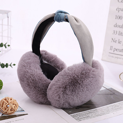 Хутряні навушники Smart look