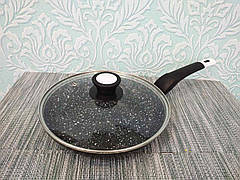 Сковорода з гранітним антипригарним покриттям 16 см | Сковорідки | Кухонні сковорідки | Пательня антипригарна