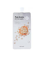 Ночная маска для лица на основе жемчуга MISSHA Pure Source Pocket Pack Pearl, 10 мл