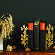 Тримачі для книг Glozis Grano (бронза), фото 4
