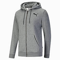 Оригінальна чоловіча кофта, худі PUMA з начосом, фото 3