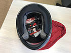 Мотоциклетный шлем Bell Qualifier Helmet Stealth Camo Matte Black/White Large (59-60cm), фото 6