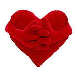 Подушка серце - обнімашка - зроблено в Україні, фото 2