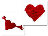 Подушка серце - обнімашка - зроблено в Україні, фото 3