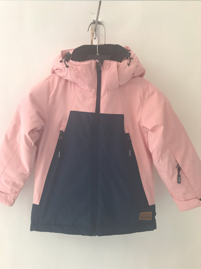 Куртка лижна дитяча Just Play рожевий / темно — синій (B6006-pink) — 104, фото 1