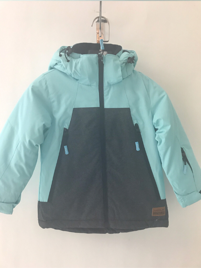 Куртка лижна дитяча Just Play блакитний / сірий (B6006-blue) — 122, фото 1