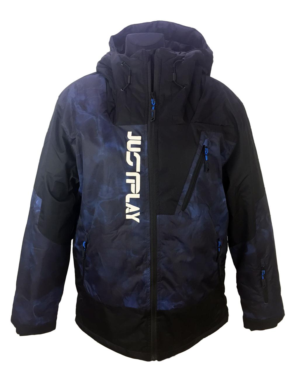 Куртка лижна чоловіча Just Play синій / чорний (b1320-navy) — XXL, фото 1