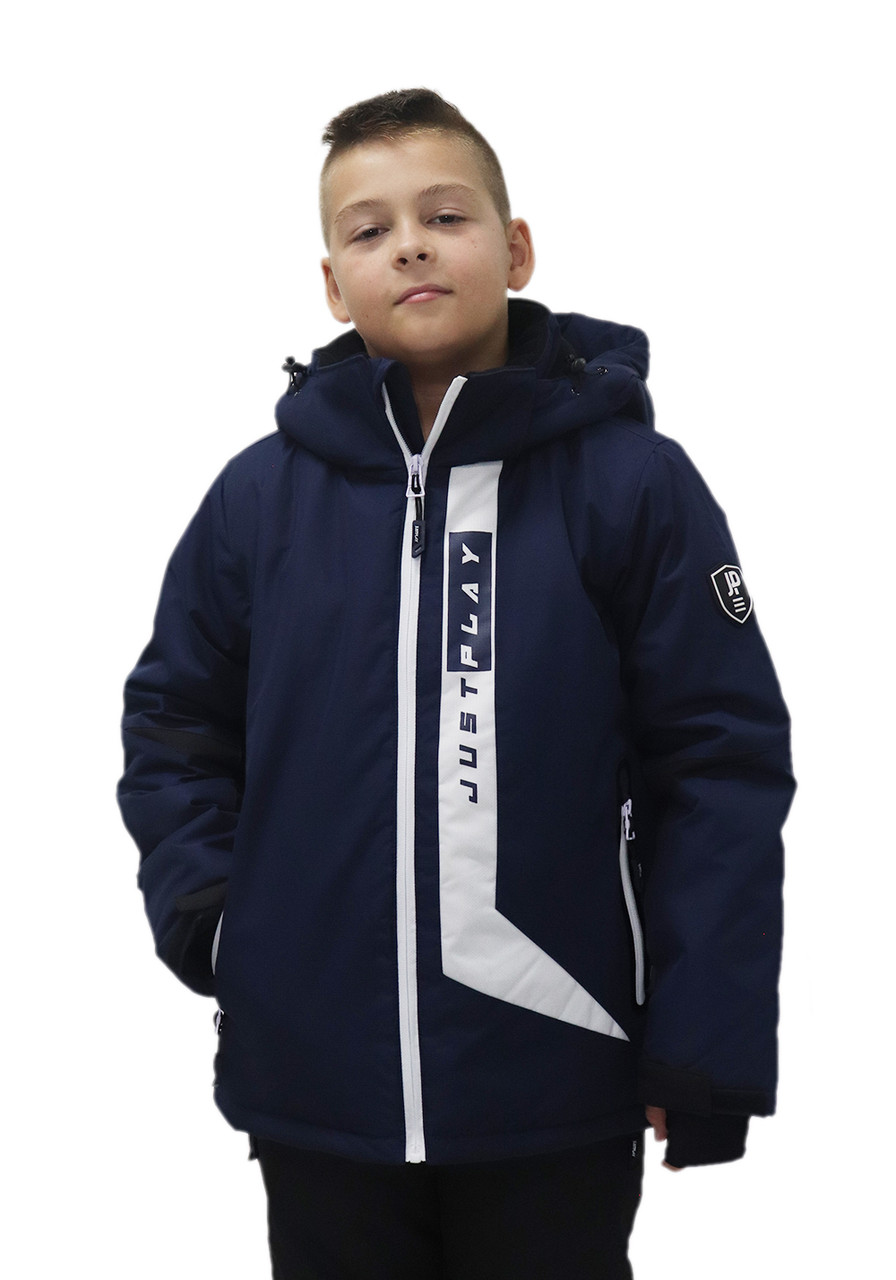 Куртка лижна дитяча Just Play Tern темно — синій (B3356-navy) — 152/158, фото 1