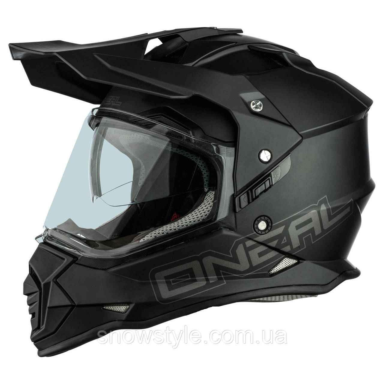 Шлем для мотокросса O'neal Sierra II Men's Off-Road Helmet Flat Black Medium (57-58cm)