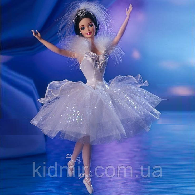 Лялька Барбі Колекційна Лебідь Лебедине озеро 1998 Barbie Swan Queen 18509, фото 1