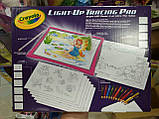 Crayola світна дошка для малювання Light-up Tracing Pad Pink, фото 3