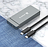 Корпус для жорсткого диска ORICO Thunderbolt 3 M.2 NVME SSD 40 Гбіт/с з кабелем Thunderbolt 3 для Mac, Windows, фото 9