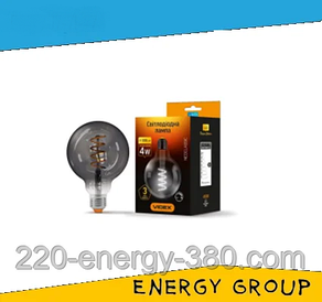 LED-лампа VIDEX Filament G95FGD 4W E27 2100 K 220V