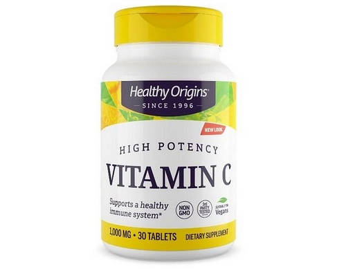 Вітамін С Healthy Origins Vitamin C 1000 mg 30 таб, фото 2