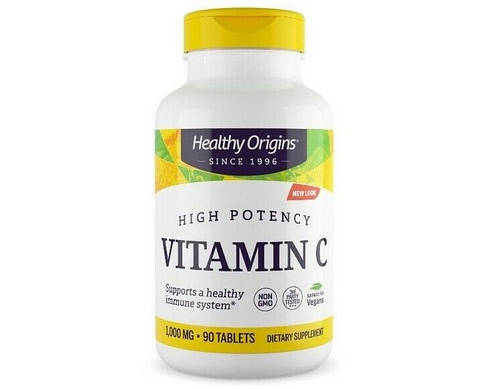 Вітамін С Healthy Origins Vitamin C 1000 mg 90 таб, фото 2