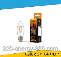 LED лампа VIDEX Filament C37F 4W E27 4100K 220V