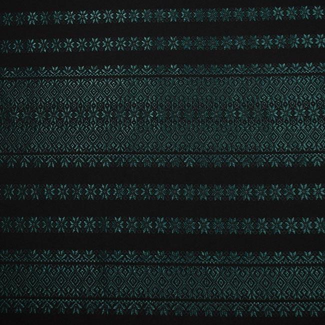 Ткань с народным орнаментом Сутінки Темно-зеленый - фото 2 - id-p1273818991
