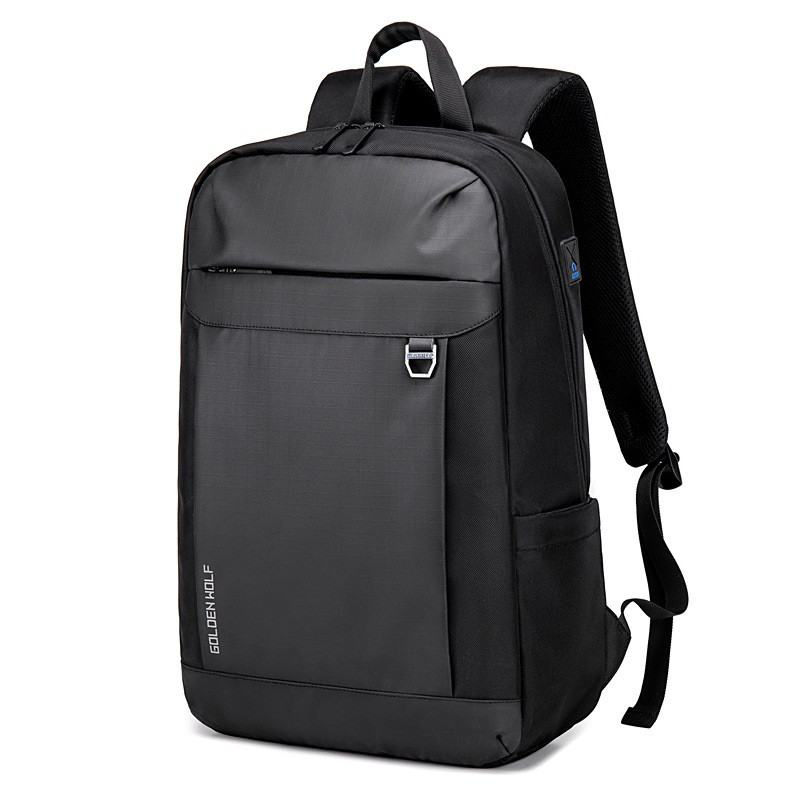 Легкий міський рюкзак Golden Wolf GB00400 з водовідштовхувальної тканини, для ноутбука 15,6", 20 л