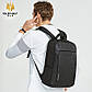 Легкий міський рюкзак Golden Wolf GB00400 з водовідштовхувальної тканини, для ноутбука 15,6", 20 л, фото 4