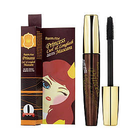 Туш для підкручування і подовження вій Farmstay Princess Curl & Longlash Mascara 12 г