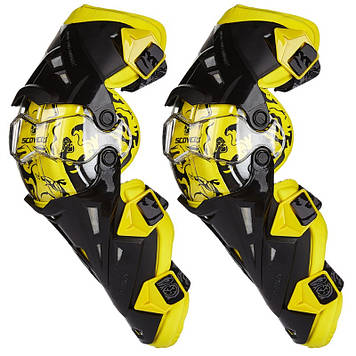 Наколінники Scoyco K12 Yellow/Black (mod:K12, жовті)