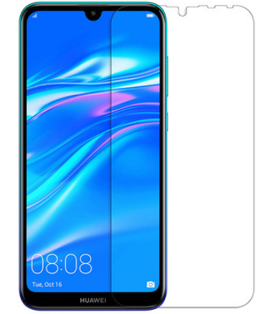 Гідрогелева захисна плівка на HUAWEI Y7 2019 на весь екран прозора