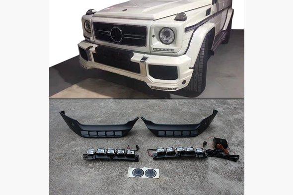 LED-вставки в бампер AMG (2 шт.) Mercedes G klass W463 1990-2018 рр.