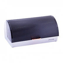 Хлібниця (нержавійка) велика 39х25.5х19 Kamille KM-1114, фото 3