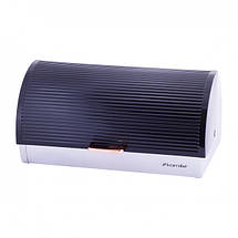 Хлібниця (нержавійка) велика 39х25.5х19 Kamille KM-1114, фото 4