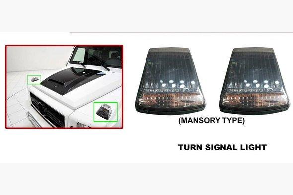 Поворотники Mansor (2 шт.) Mercedes G klass W463 1990-2018 рр.