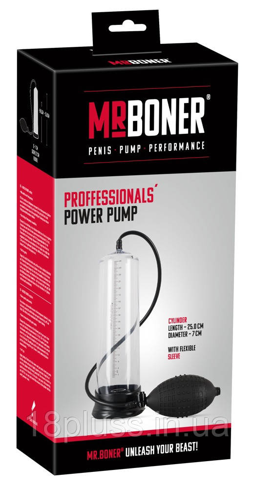 Чоловічий насос Mister Boner Professionals Power Pump, фото 1