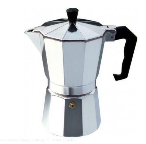 Гейзерна кавоварка PETERHOF Luxberg Pronto 9 порції 135004-Ф, фото 1