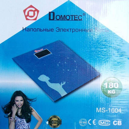Ваги підлогові до 180 кг Domotec Ms-1604, фото 3