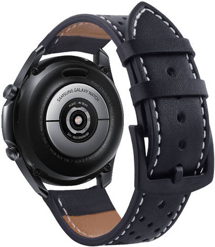 Купити Шкіряний ремінець Classico для Galaxy Watch 3 45mm Black ...