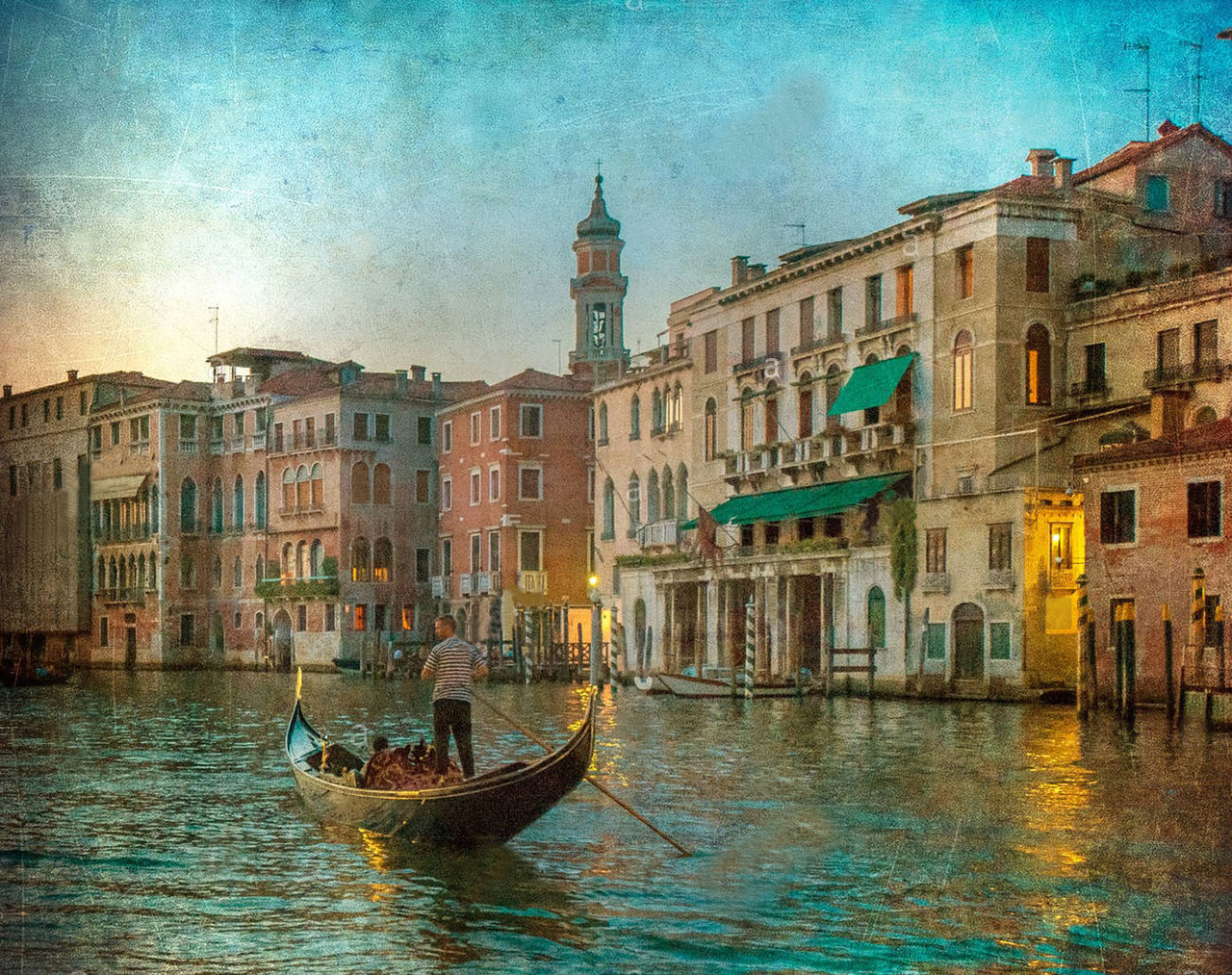 Розпис за номерами "Гранд-канал Венеція"  Лавка Чудес 40 x 50 см (в коробці) (LC30068)