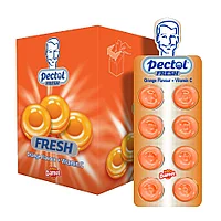 Льодяники Damel Pectol Orange блістер - 20 г 24шт/уп