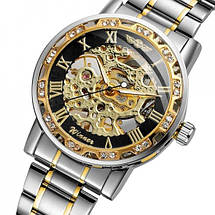 Годинник Winner Naturale механічний годинник скелет, фото 5