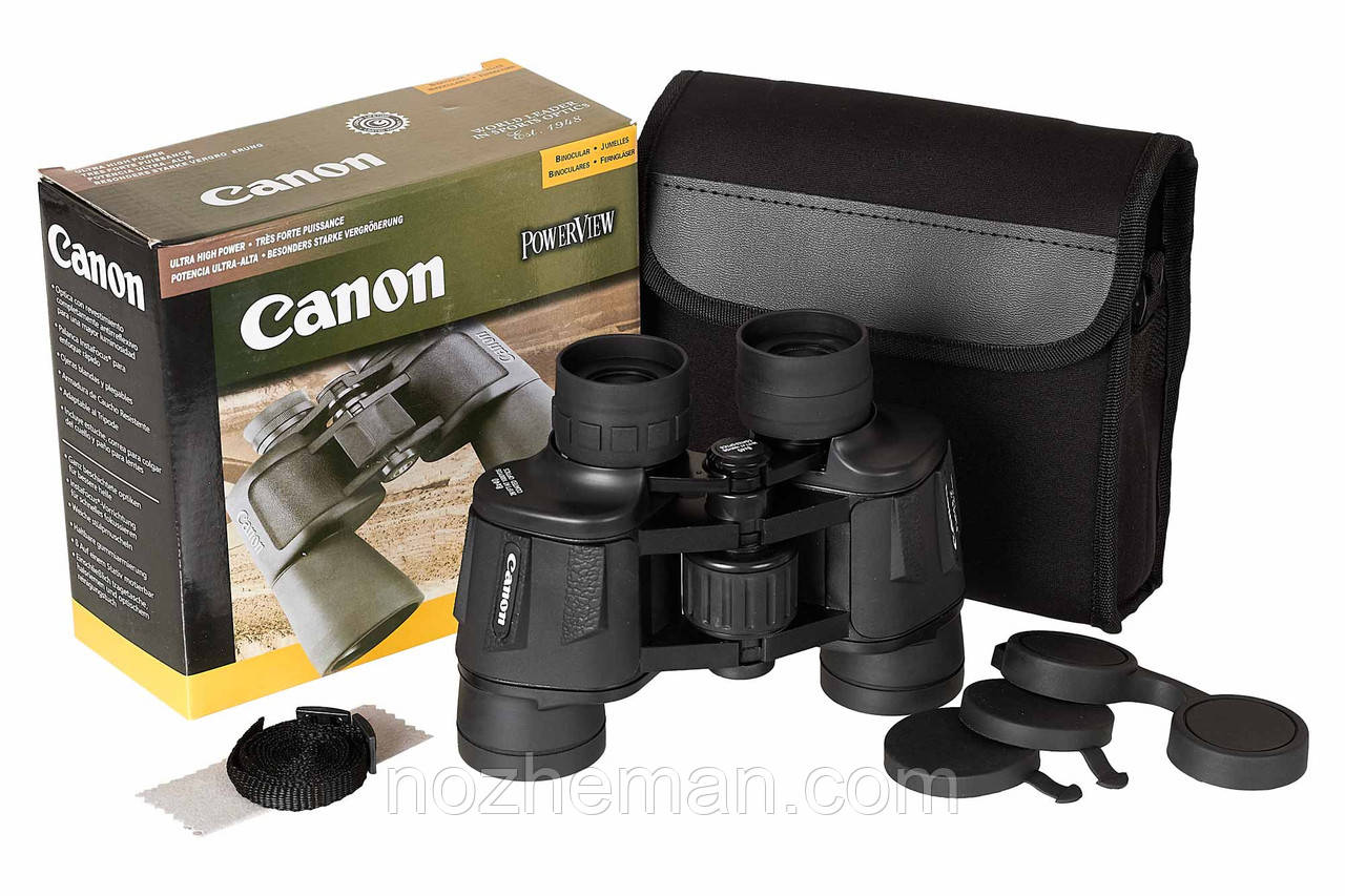Бінокль 8x40 - Canon, відмінно підійде для прогулянок і туристичних походів. Абсолютно не ковзає в руках